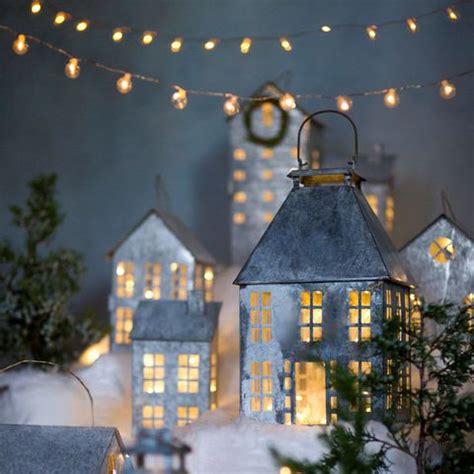 target metal houses|Where to Buy Galvanized Christmas Village .